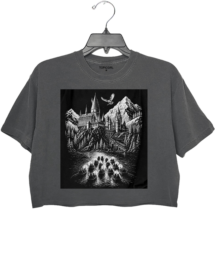 Wizard Castle Owl Crop Top
