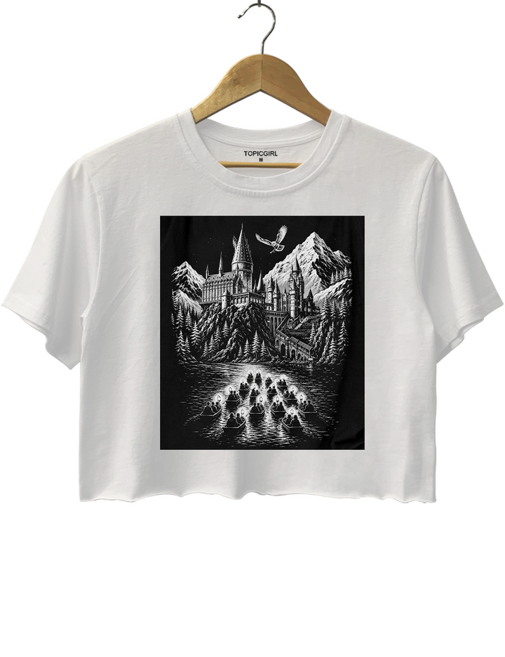 Wizard Castle Owl Crop Top