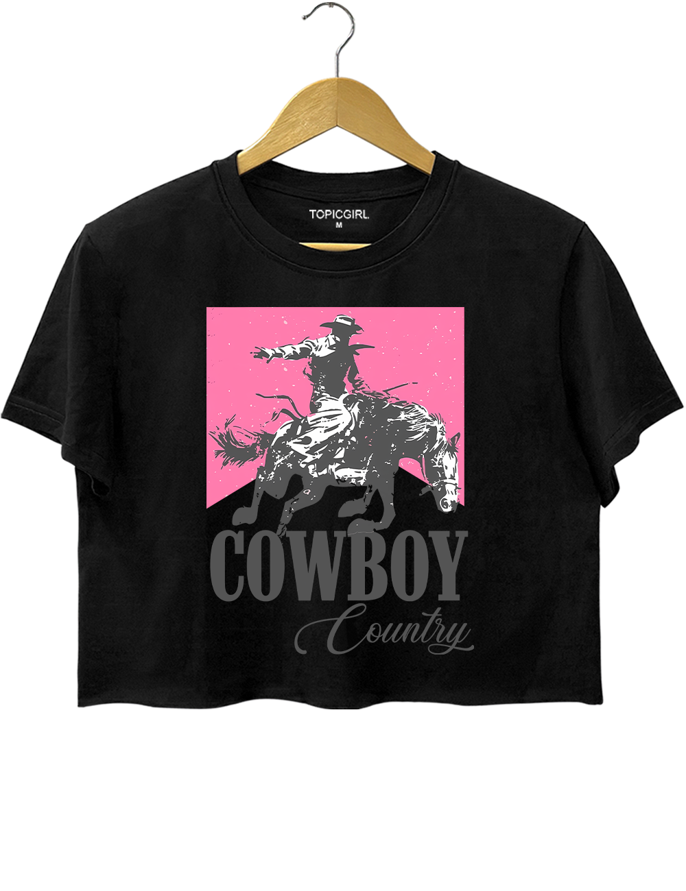 Cowboy Country Nashville Crop Top