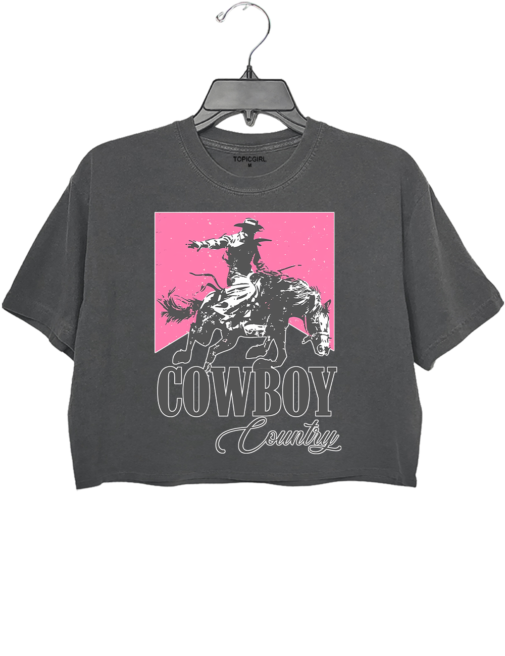 Cowboy Country Nashville Crop Top
