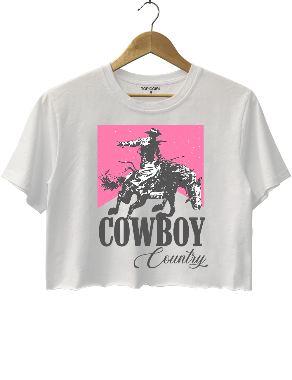 Cowboy Country Nashville Crop Top