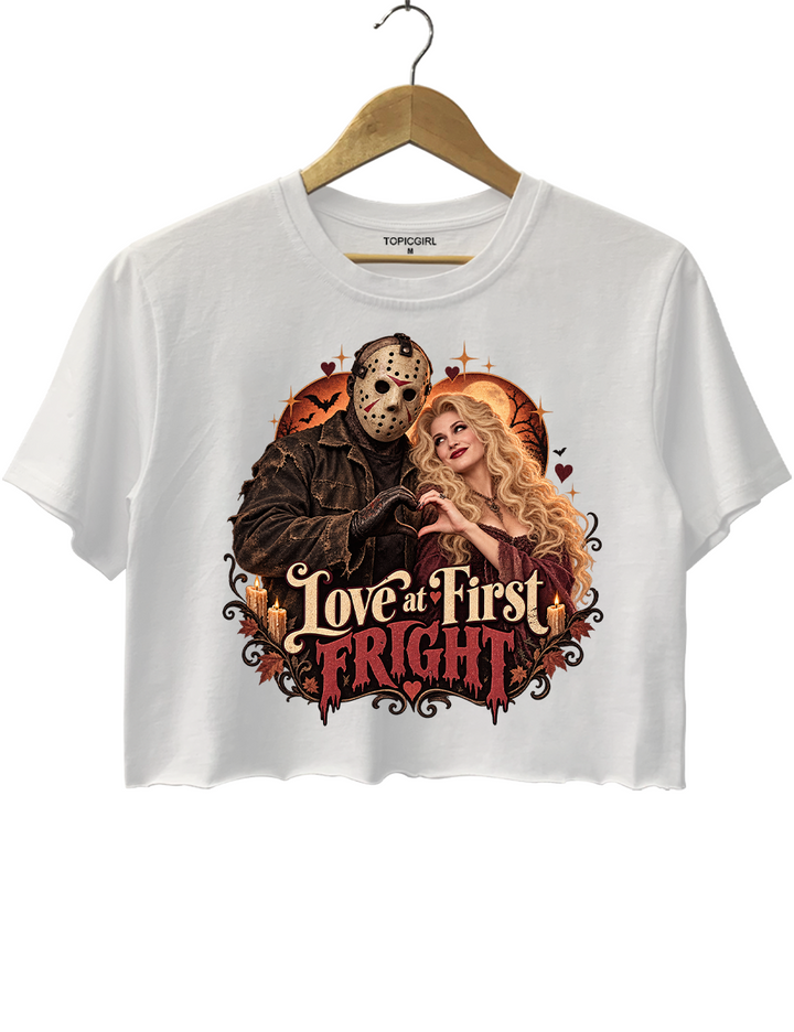 Love At First Fright Crop Top