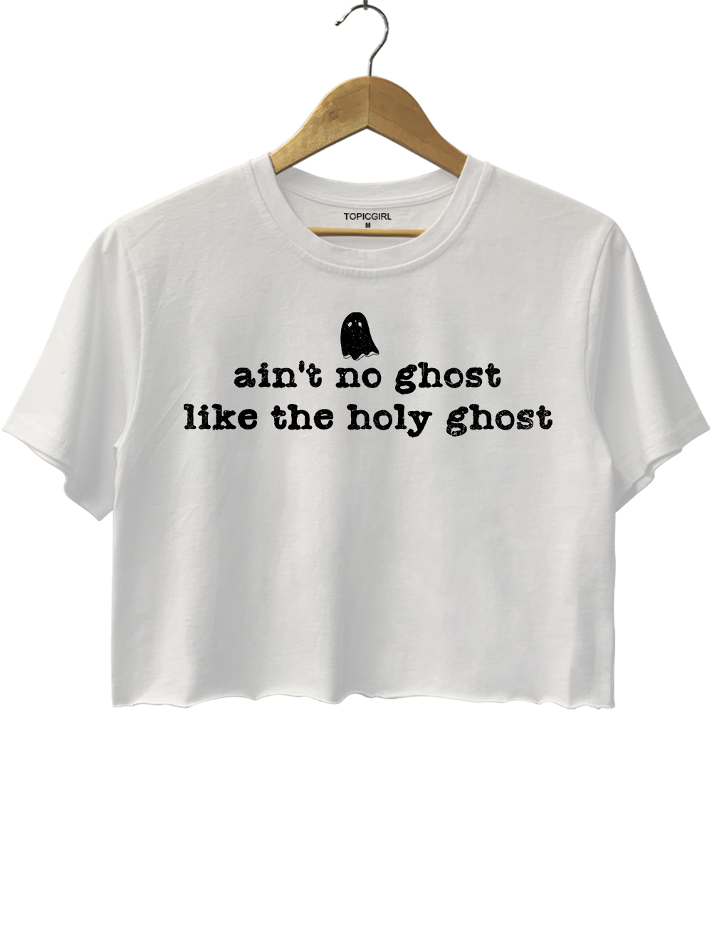 The Holy Ghost I Know Is The Holy Ghost Crop Top