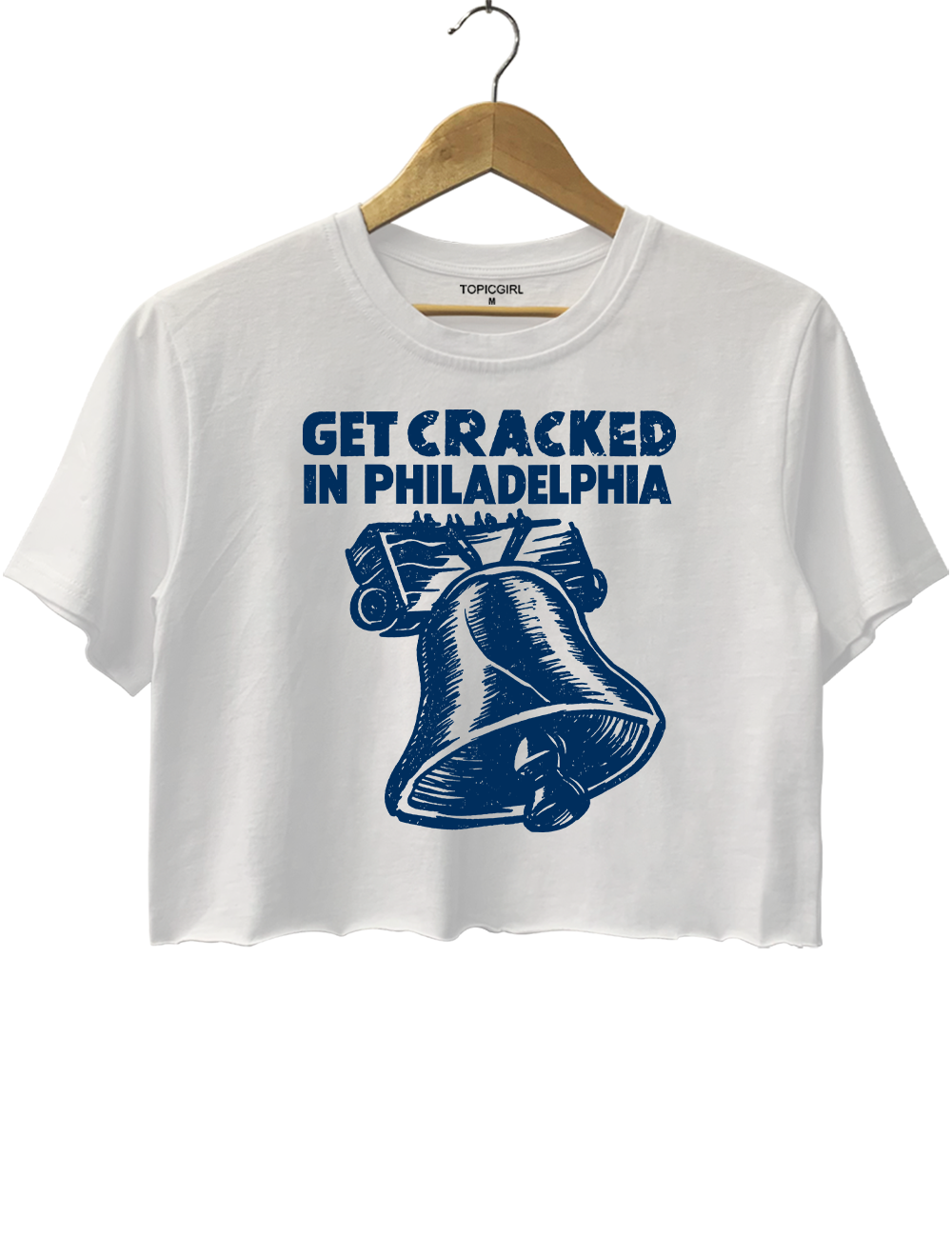Get Cracked in Philadelphia Crop Top
