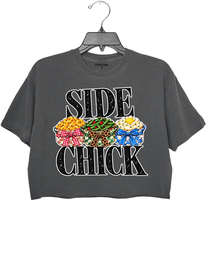 Side Chick Thanksgiving Crop Top