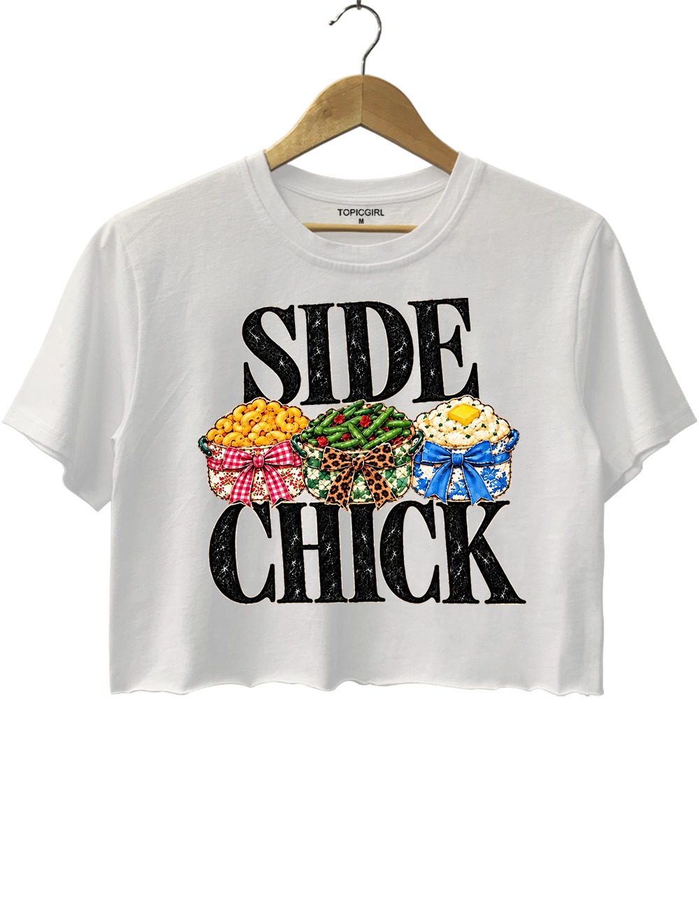 Side Chick Thanksgiving Crop Top