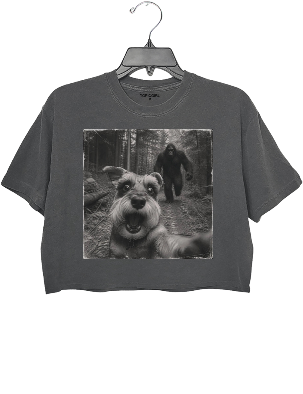 Bigfoot Schnauzer Crop Top