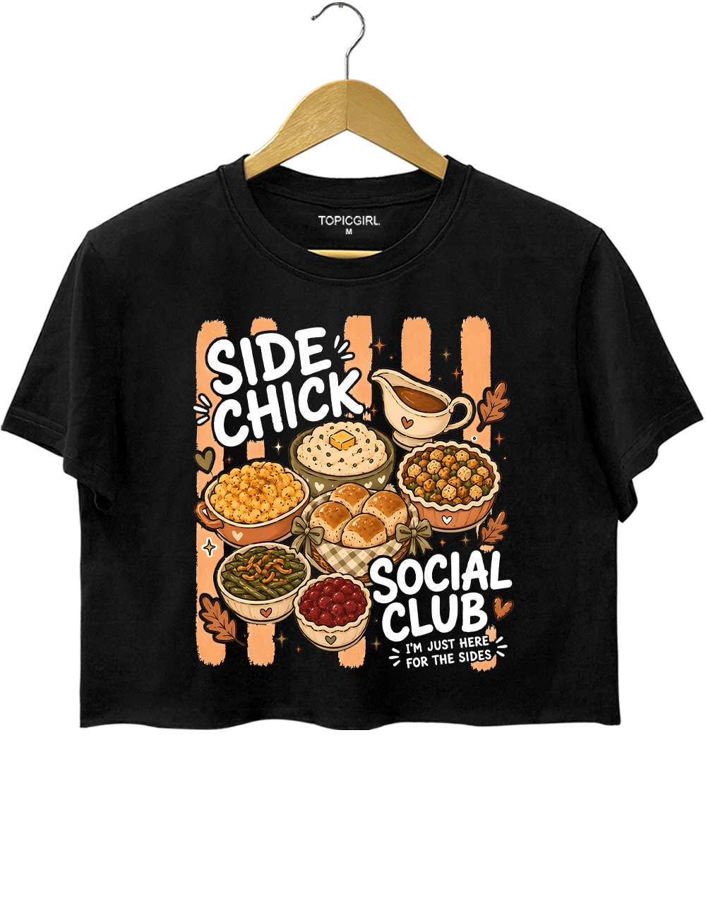 Side Chick Social Club Crop Top