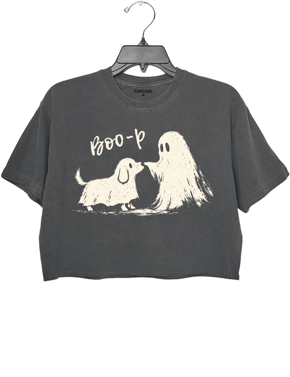 Boo-P Ghost Dog Crop Top