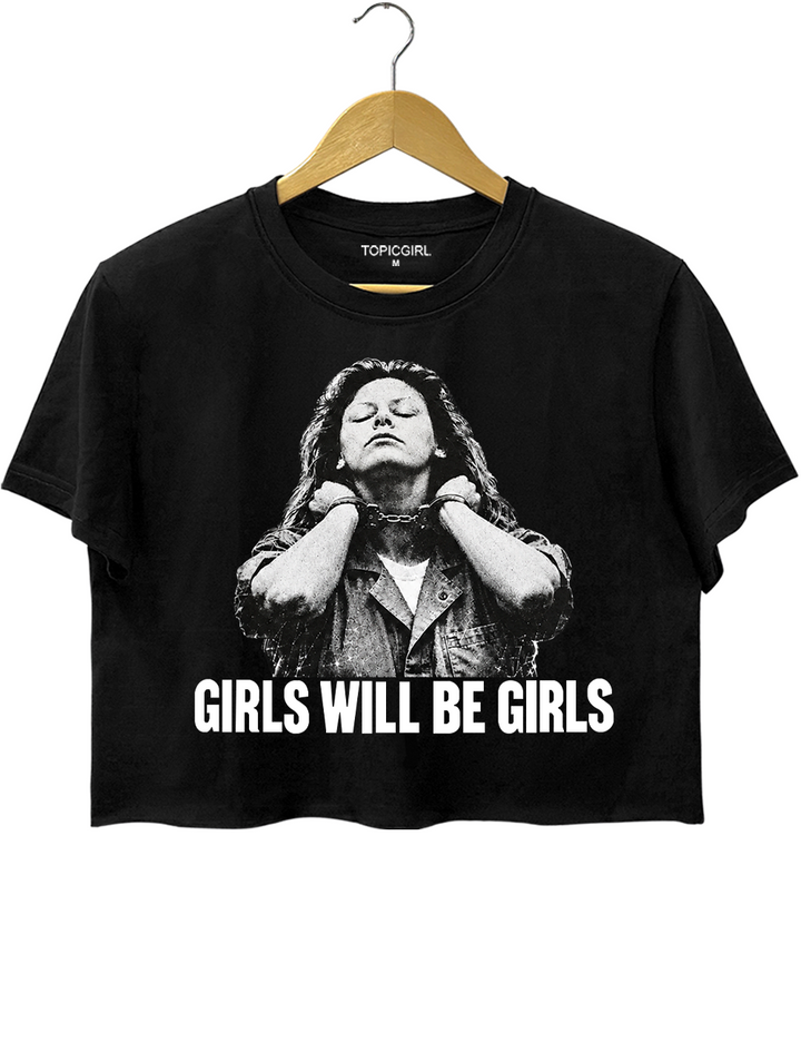 Aileen Wuornos Girls Will Be Girls Crop Top