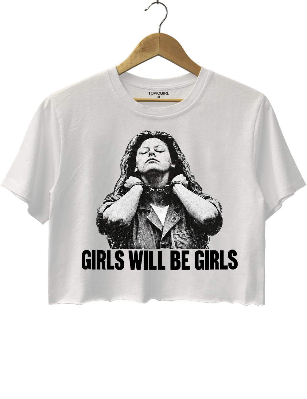 Aileen Wuornos Girls Will Be Girls Crop Top