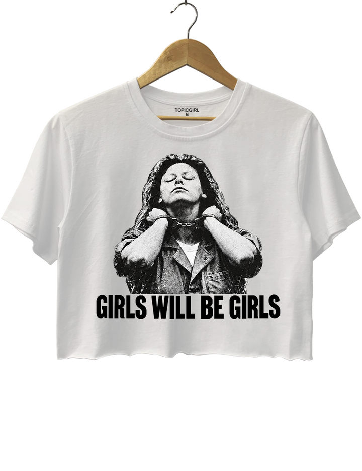Aileen Wuornos Girls Will Be Girls Crop Top