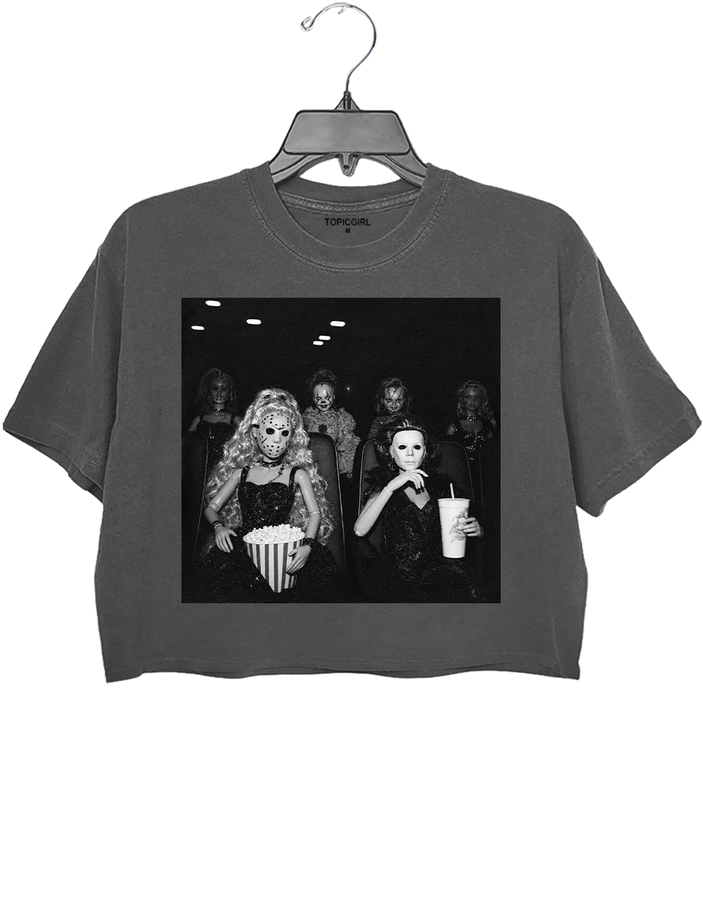 Horror Movie Dolls Crop Top