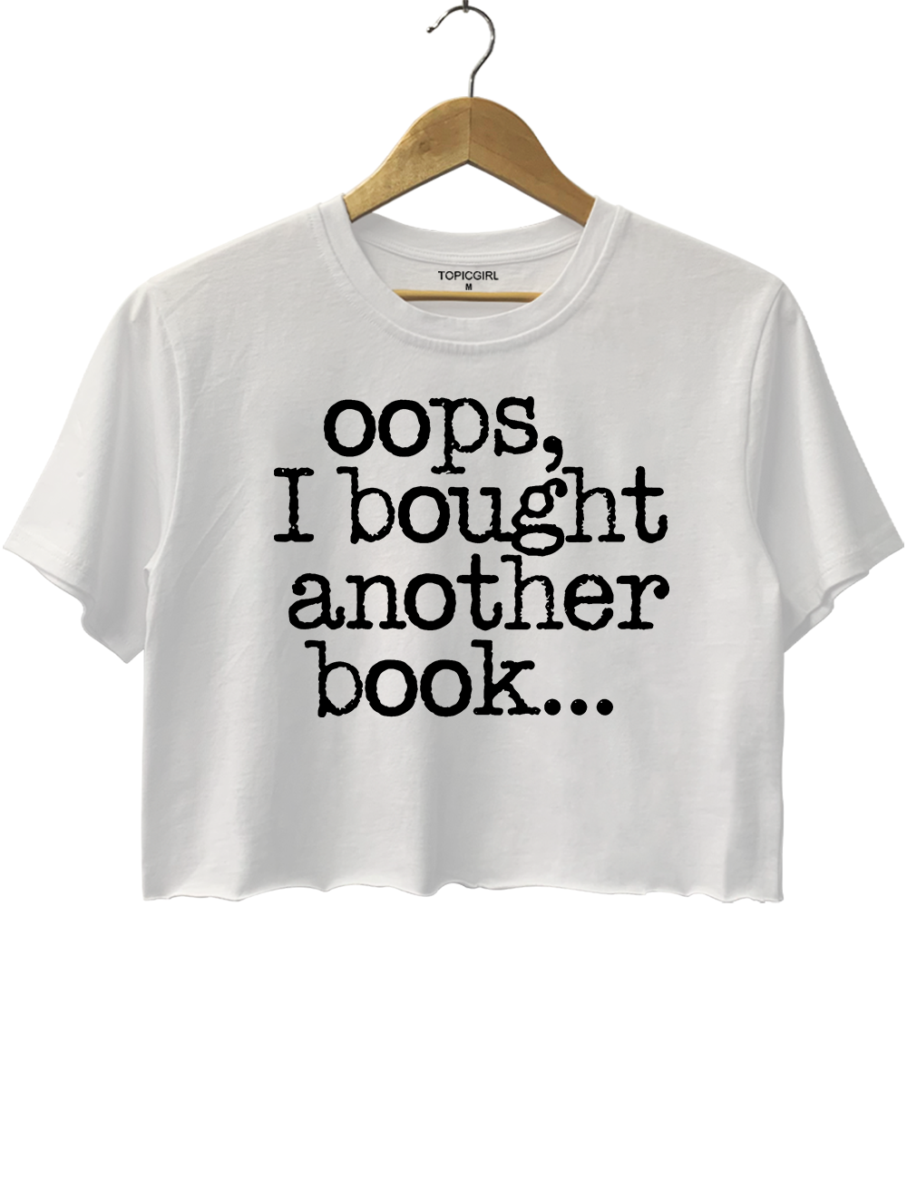 Oops I Bought Another Book Crop Top