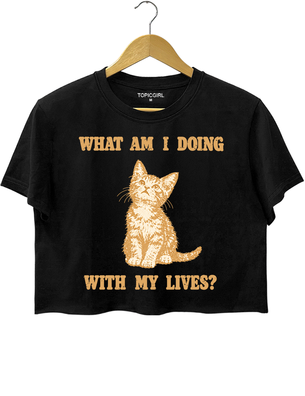 What Am I Doing With My Lives Bo Bragason Crop Top