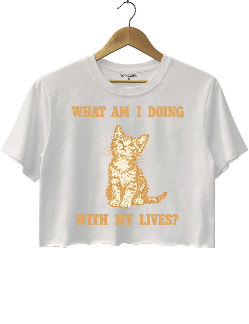 What Am I Doing With My Lives Bo Bragason Crop Top