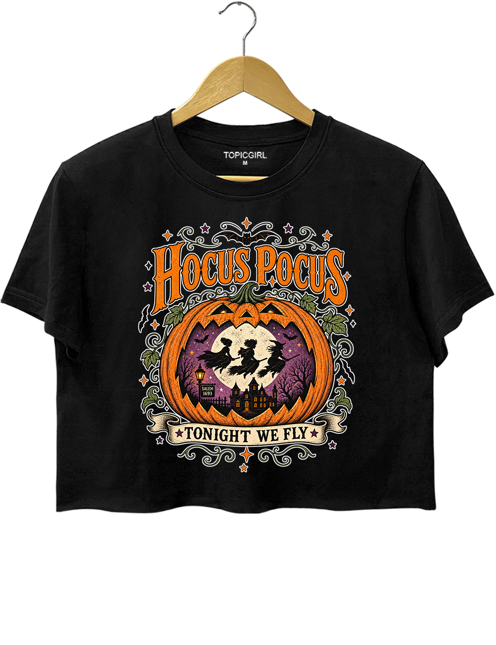 Pumpkin Hocus Pocus Crop Top