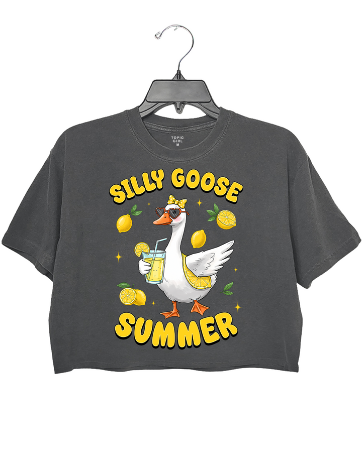 Silly Goose Summer Crop Top