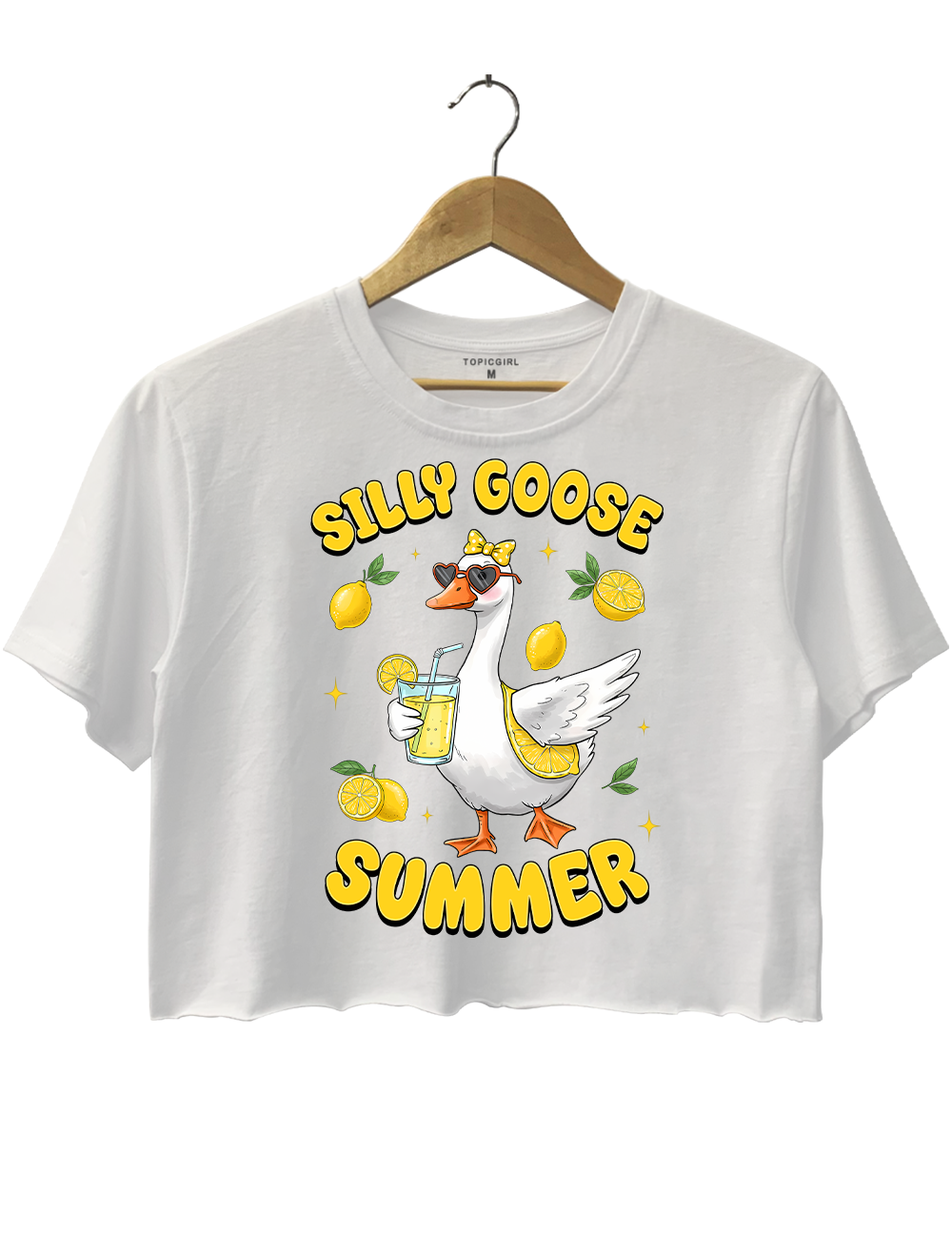 Silly Goose Summer Crop Top
