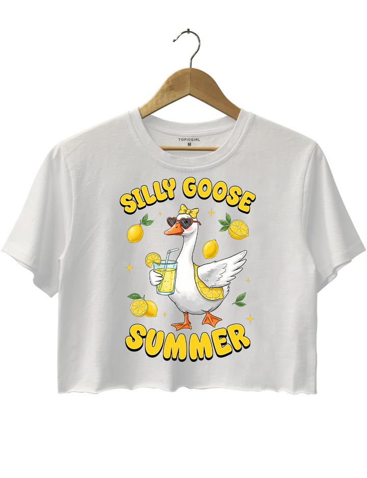 Silly Goose Summer Crop Top