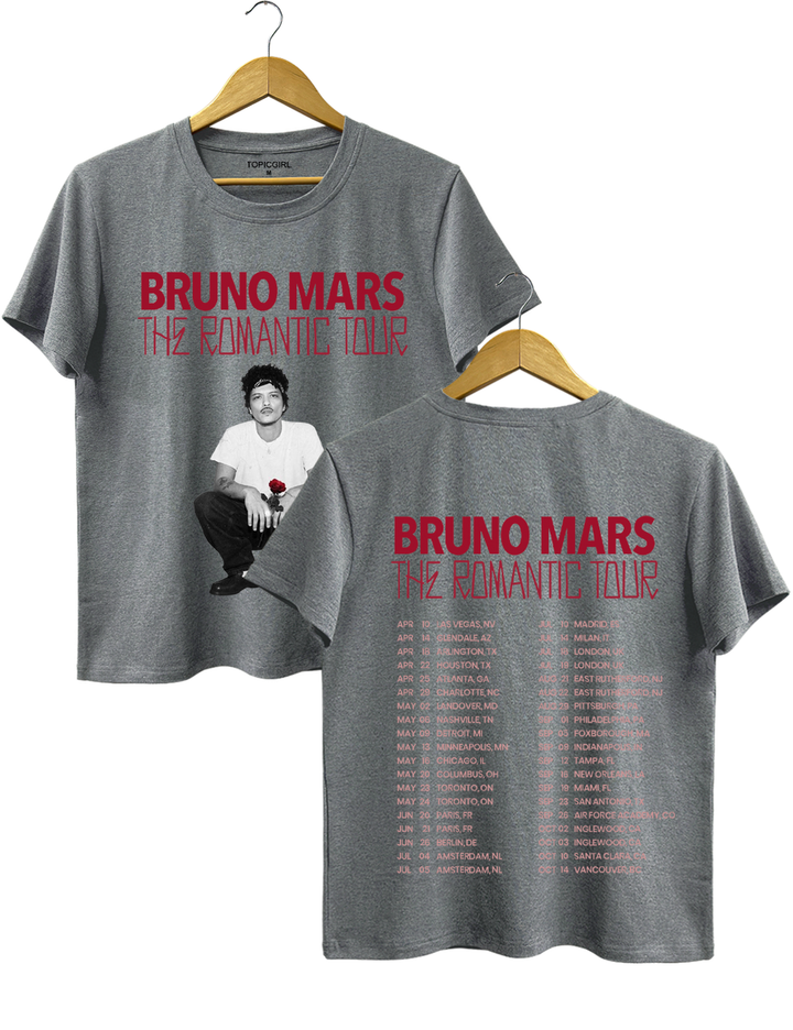 Bruno Mars The Romantic Tour Tee