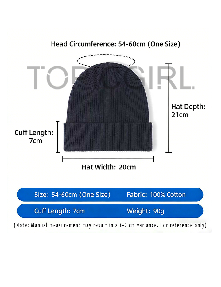 Fun Chickens In A Row Embroidered Beanie